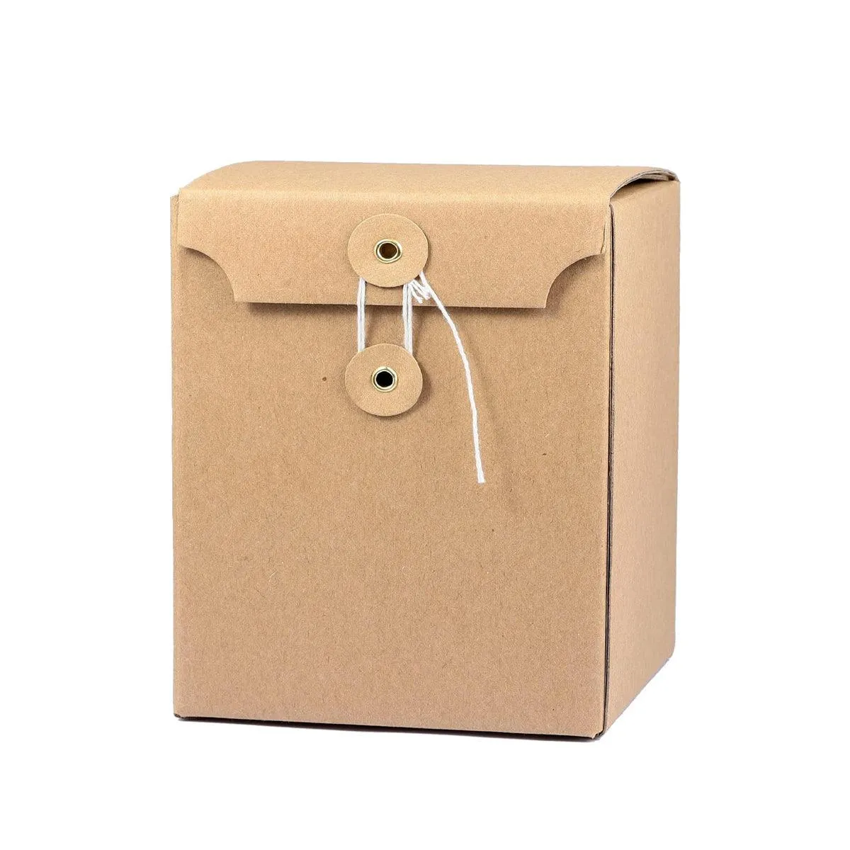 10PCS Kraft Paper Box Corrugated Packaging Box Gift Storage Transport Carton