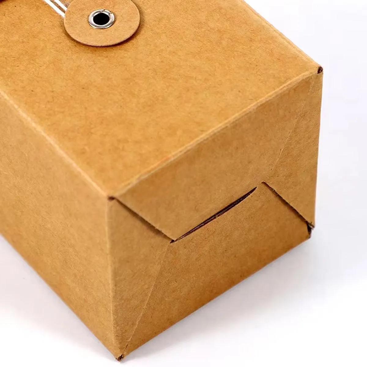 10PCS Kraft Paper Box Corrugated Packaging Box Gift Storage Transport Carton