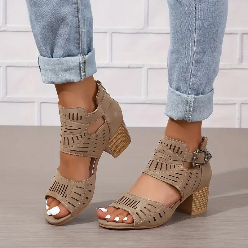 2024 New Women's Orthopaedic High Heel Leather Shoes