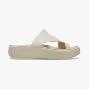 210834-0LH GETAWAY PLATFORM TOE LOOP Womens Sandals Sandstone