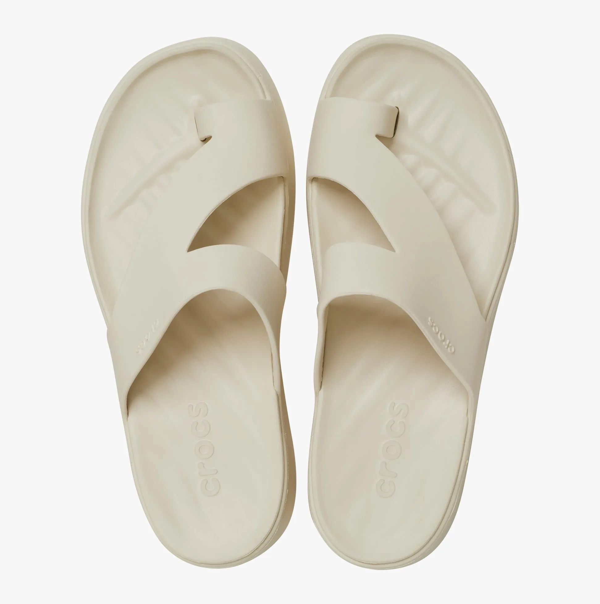 210834-0LH GETAWAY PLATFORM TOE LOOP Womens Sandals Sandstone