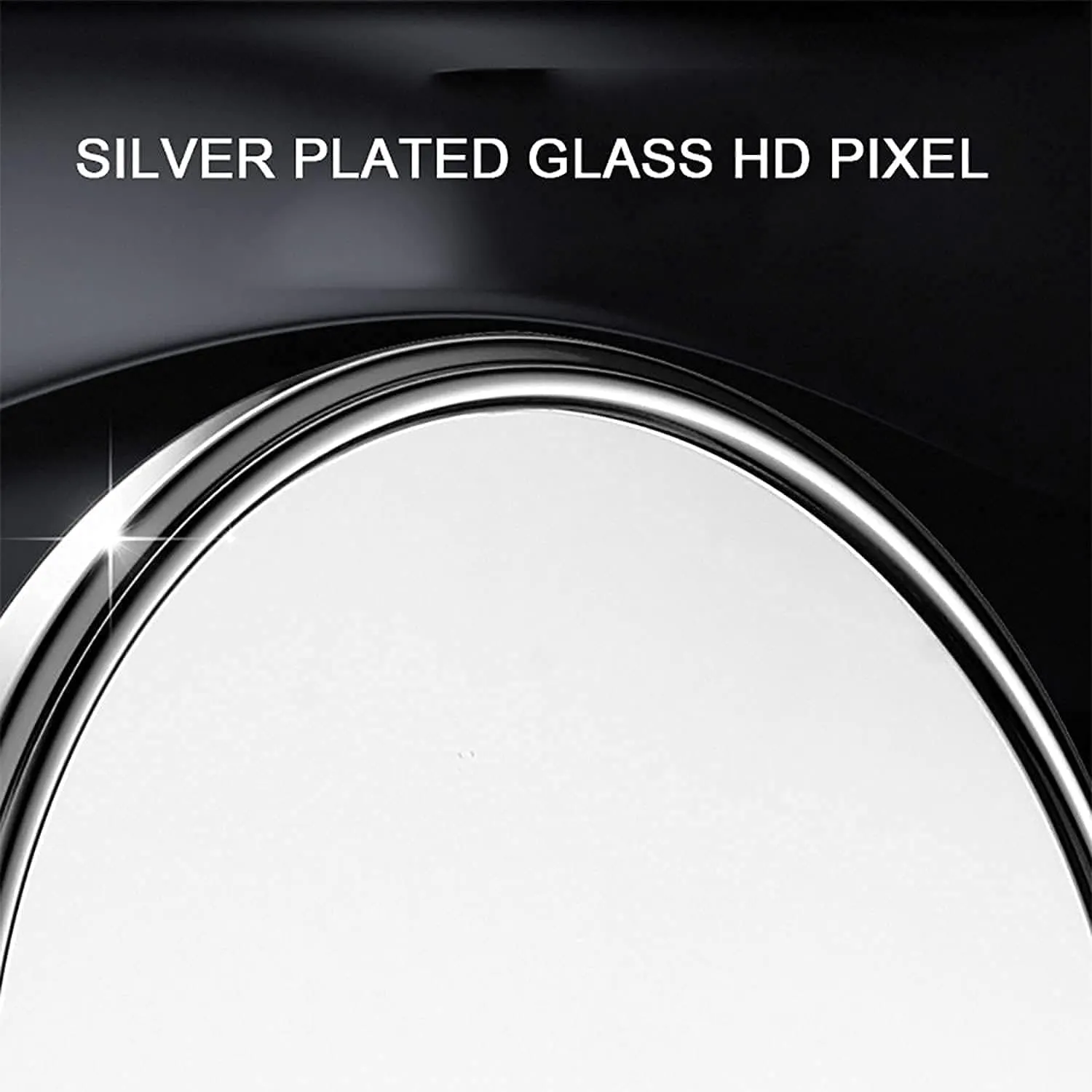 360 Degree Rotation Vanity Mirror,Travel Makeup Mirror with Stand,Magnifying Wall, Double Sided Makeup Mirror Magnifying,Bathroom Mirror, Foldable Wall Mirror