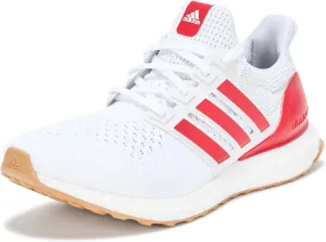 adidas Men's Ultraboost 1.0 DNA Sneaker, White/Better Scarlet/Gum, 7