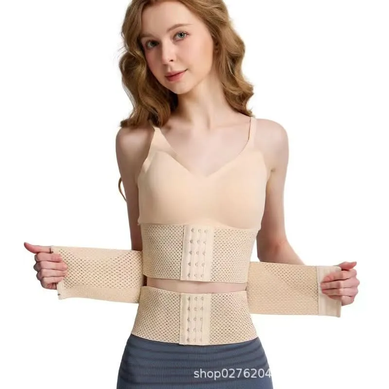 Adjustable Slimming Waist Trainer Belt – Breathable