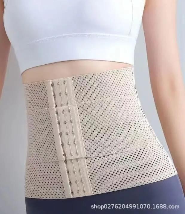 Adjustable Slimming Waist Trainer Belt – Breathable