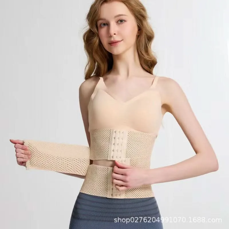 Adjustable Slimming Waist Trainer Belt – Breathable