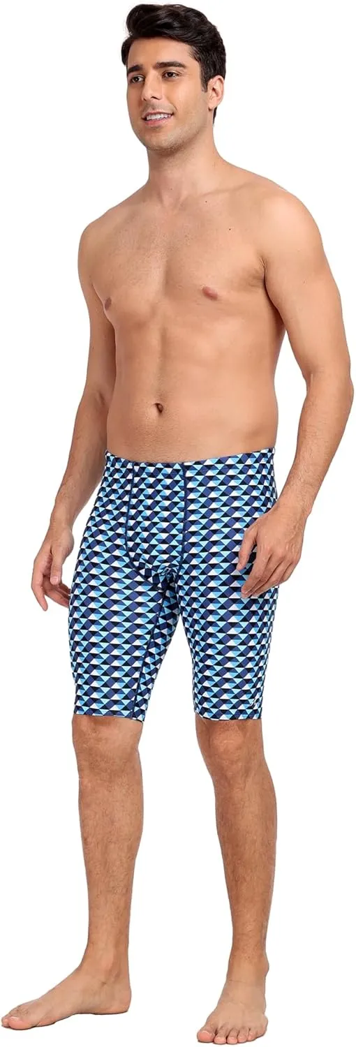 Adoretex Boy's/Men's Printed Pro Athletic Jammer Swimsuit Swim Shorts