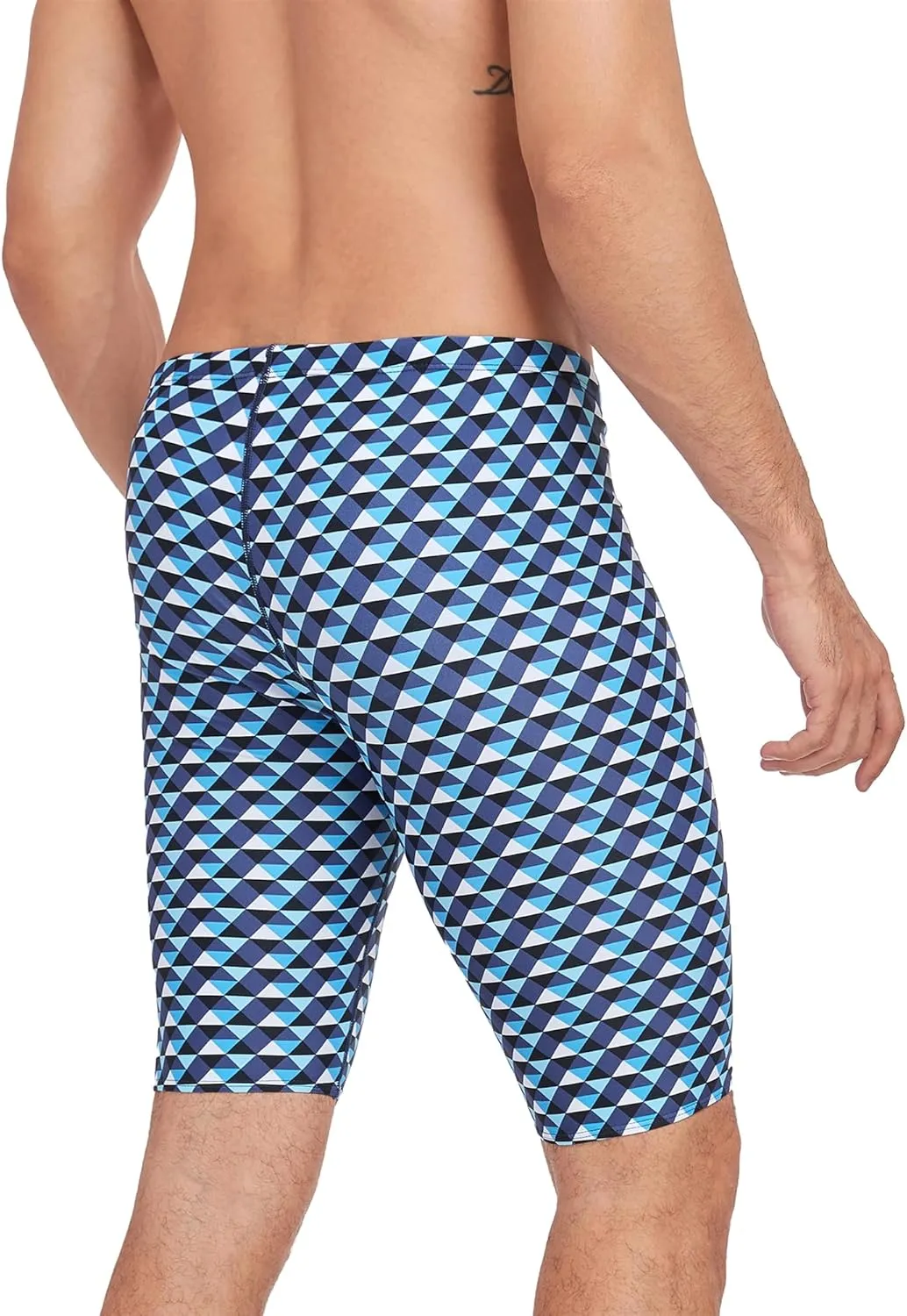 Adoretex Boy's/Men's Printed Pro Athletic Jammer Swimsuit Swim Shorts