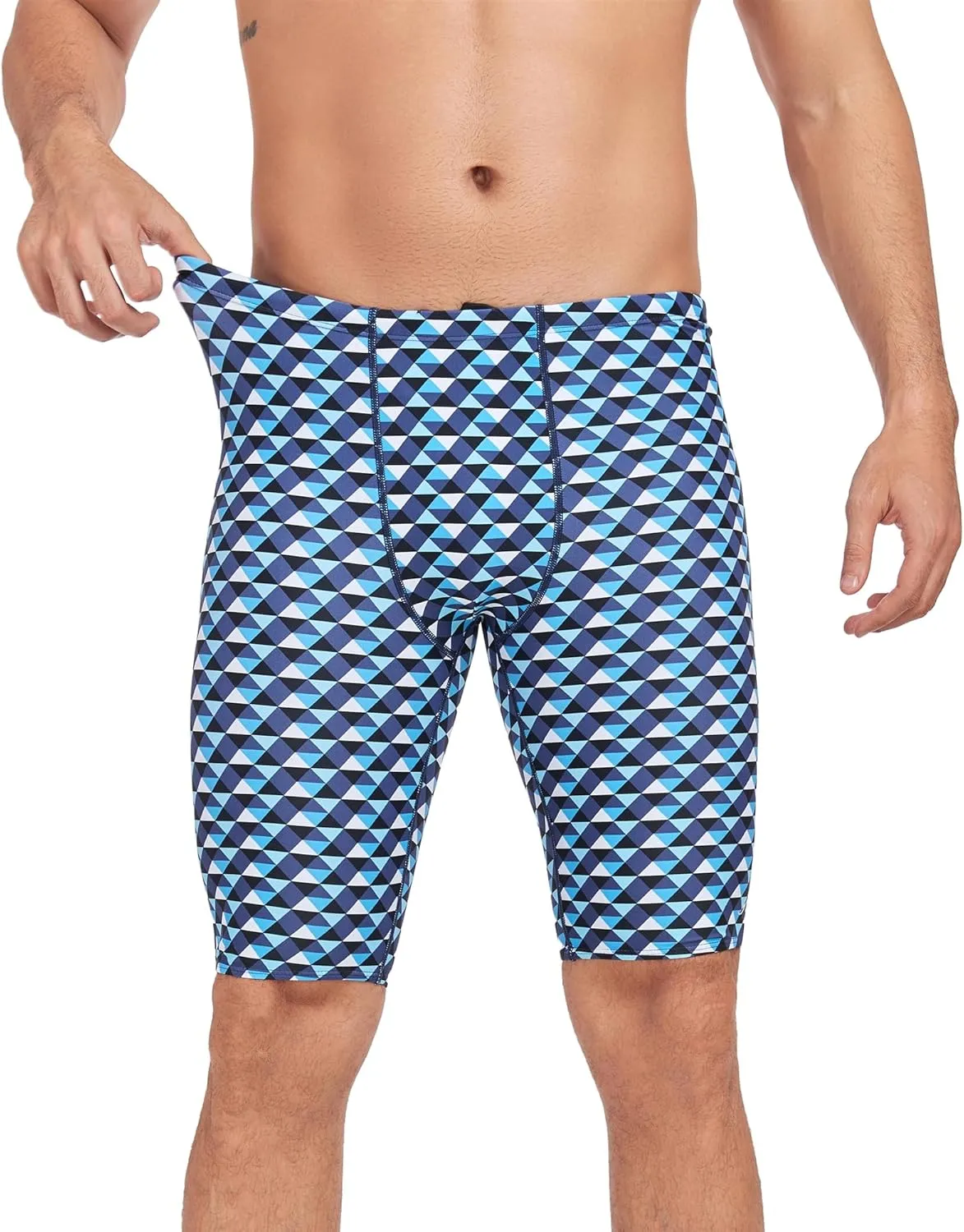 Adoretex Boy's/Men's Printed Pro Athletic Jammer Swimsuit Swim Shorts