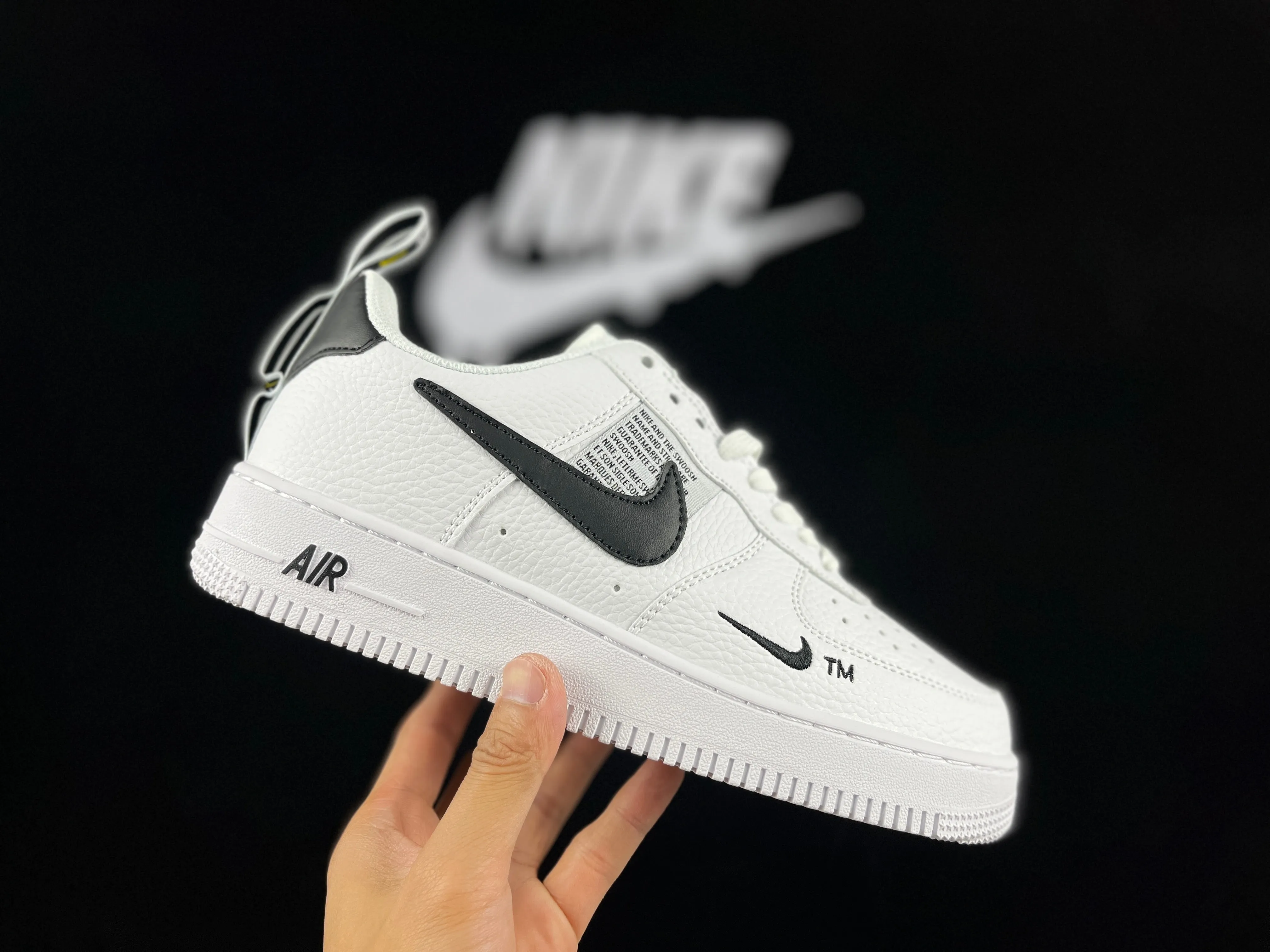 AIR Endless variety "White/Black" 1 NIKE Mega discount FORCE Low