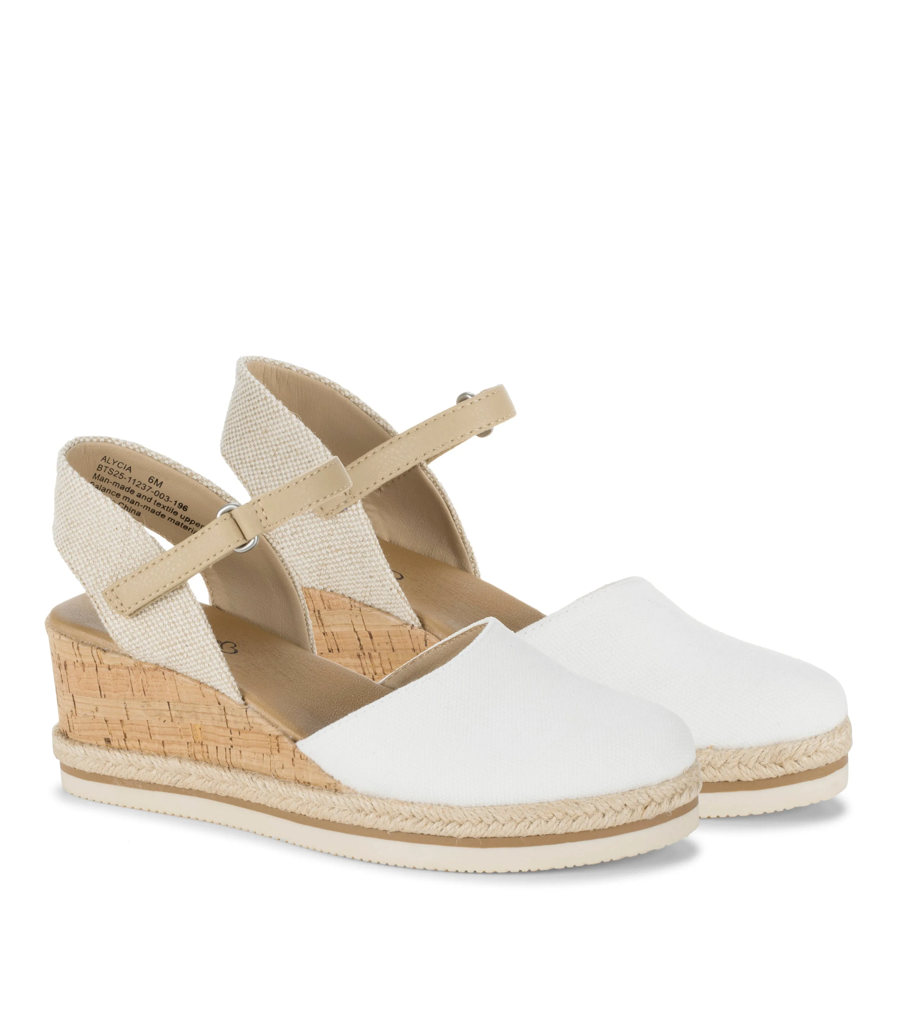 Alycia Closed Toe Wedge Sandal