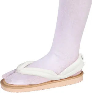 Anime Unisex Cosplay Clog Shoes Kamado Tanjirou Geta Slippers Japanese flip Flops