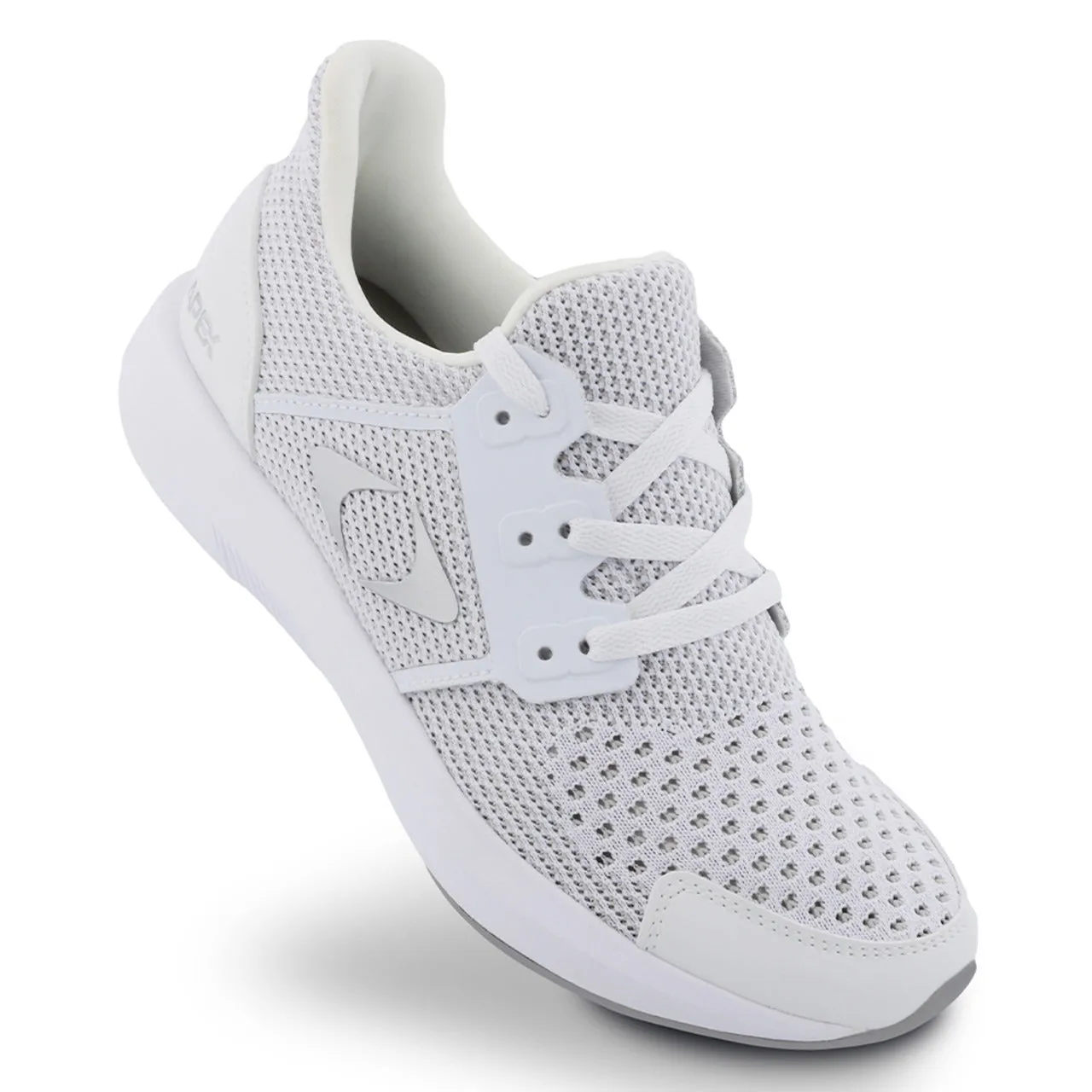 Apexfoot Men's Performance Athletic Sneaker - White - X-Wide (4E)
