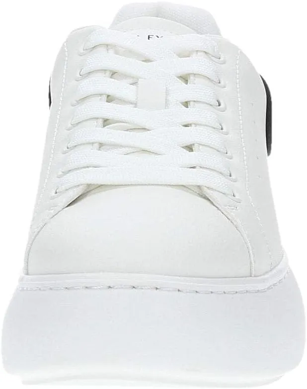 Armani Exchange Women's Sneaker with Rubber Logo Patch on The Heel