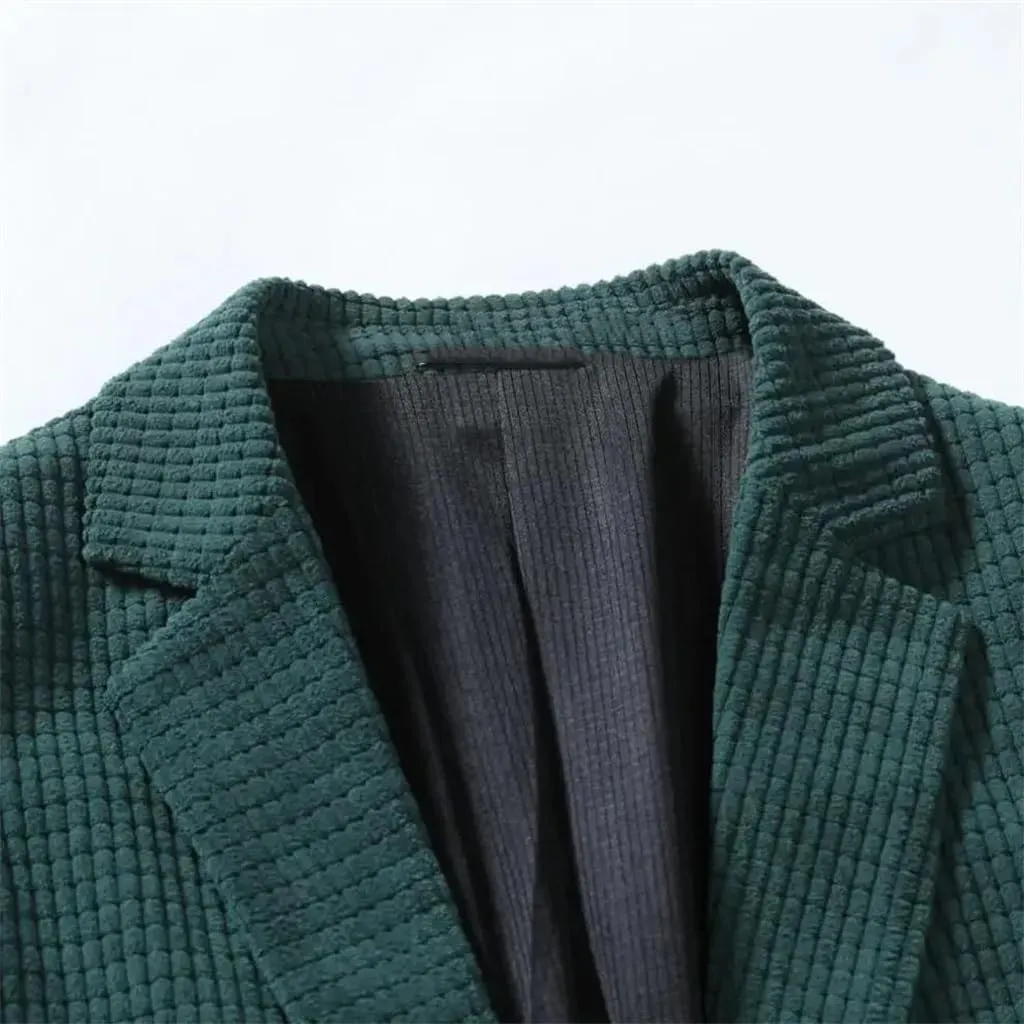 Autumn and Winter Men's Casual Wear Single-Breasted Small Suit Casual Fashion