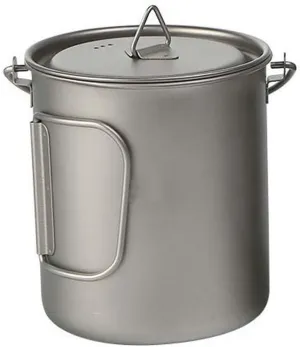 AYULL 1PC Pure Titanium Hanging Cup 750ML, Foldable Portable Water Cup Tea Maker Suitable for Outdoor Travel Or Camping