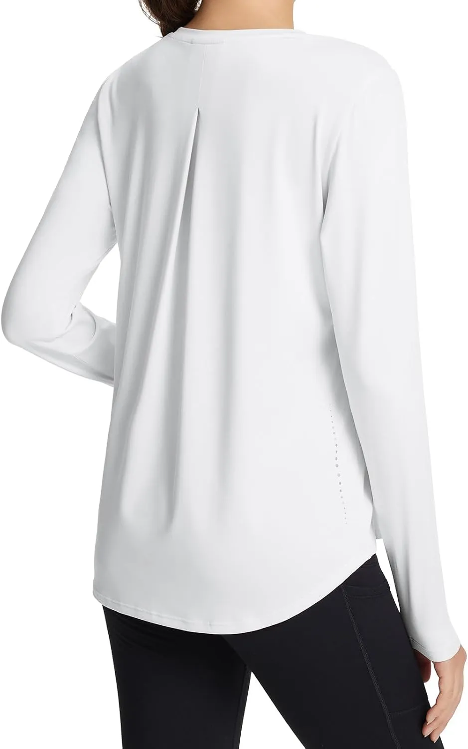 baleaf Long Sleeve Workout Tops for Women Running Athletic Shirts Active Quick Dry Lightweight Moisture Wicking