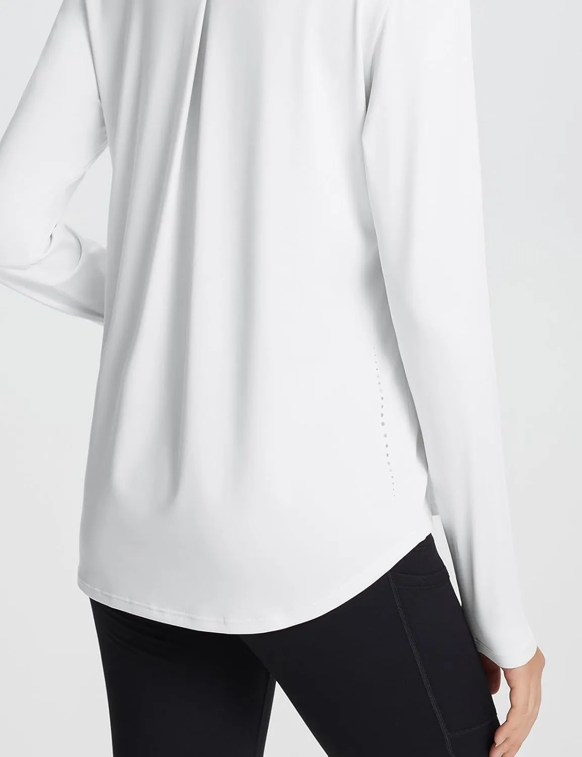 baleaf Long Sleeve Workout Tops for Women Running Athletic Shirts Active Quick Dry Lightweight Moisture Wicking