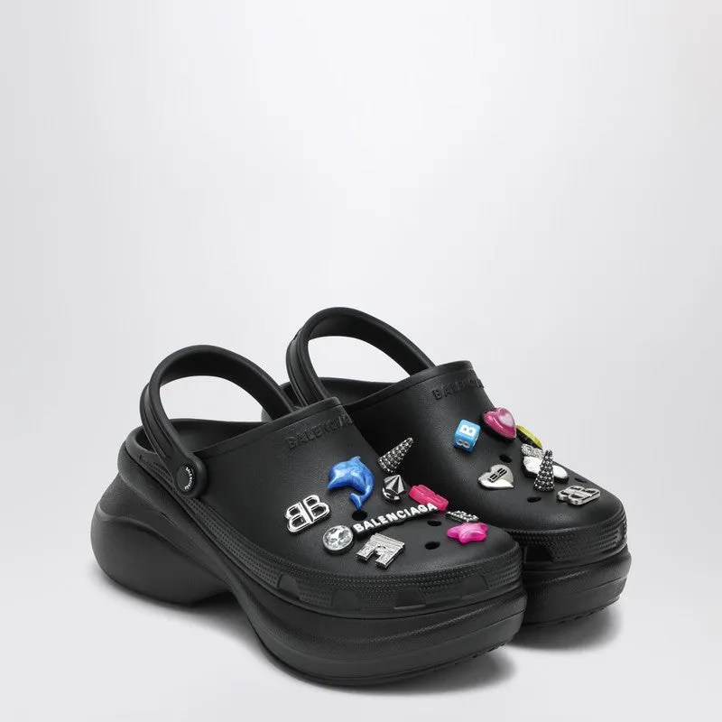 Balenciaga Black Crocs Jibbitz