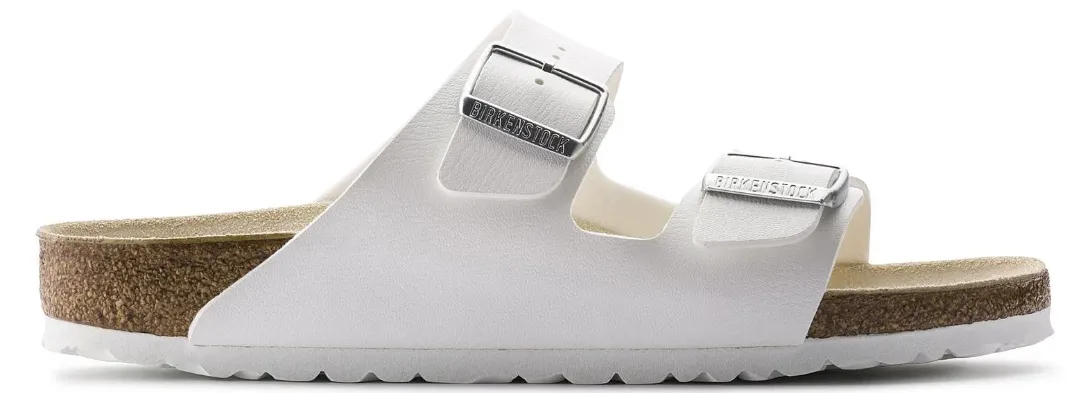 BIRKENSTOCK ARIZONA BIRKO FLOR (REGULAR) WHITE