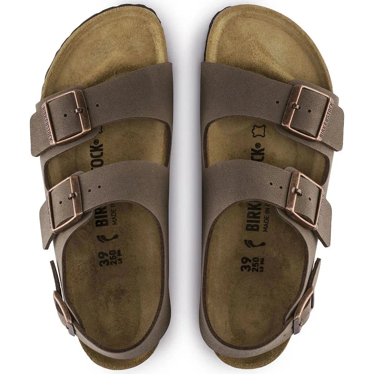 Birkenstock Milano Sandal - Birkibuc Mocha