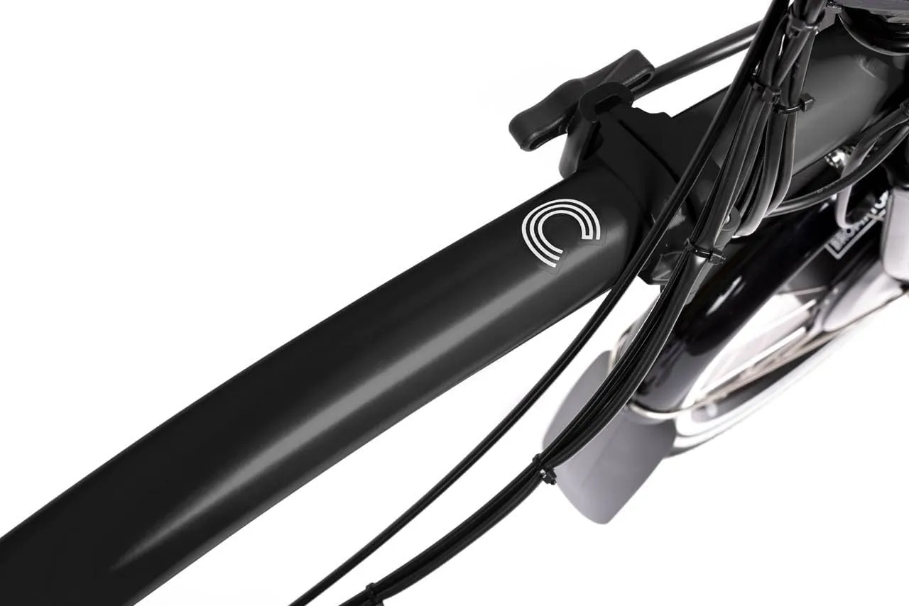 Brompton Electric Folding Bike for Adults C Line 4-Speed | Compact, Lightweight, Pedal-Assist Commuter E-Bike