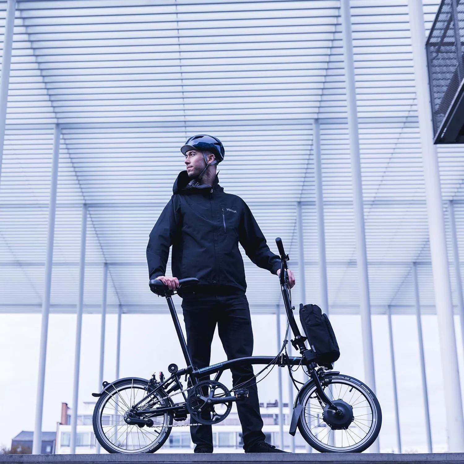 Brompton Electric Folding Bike for Adults C Line 4-Speed | Compact, Lightweight, Pedal-Assist Commuter E-Bike
