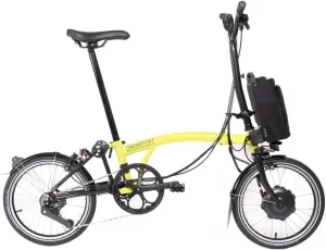 Brompton Electric Folding Bike for Adults C Line 4-Speed | Compact, Lightweight, Pedal-Assist Commuter E-Bike