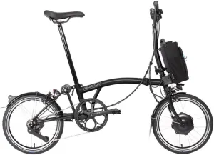 Brompton Electric Folding Bike for Adults C Line 4-Speed | Compact, Lightweight, Pedal-Assist Commuter E-Bike