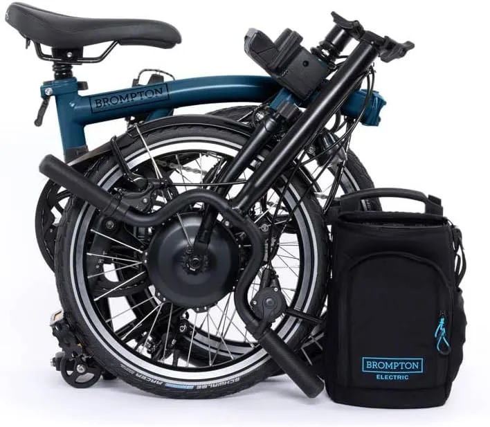 Brompton Electric Folding Bike for Adults C Line 4-Speed | Compact, Lightweight, Pedal-Assist Commuter E-Bike