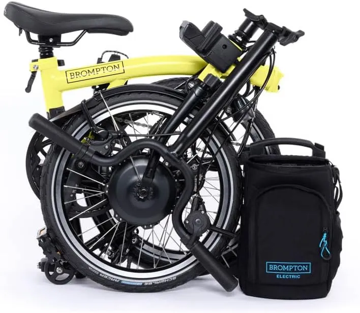 Brompton Electric Folding Bike for Adults C Line 4-Speed | Compact, Lightweight, Pedal-Assist Commuter E-Bike