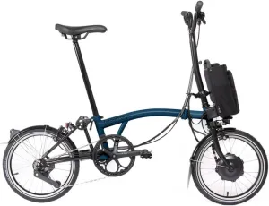 Brompton Electric Folding Bike for Adults C Line 4-Speed | Compact, Lightweight, Pedal-Assist Commuter E-Bike