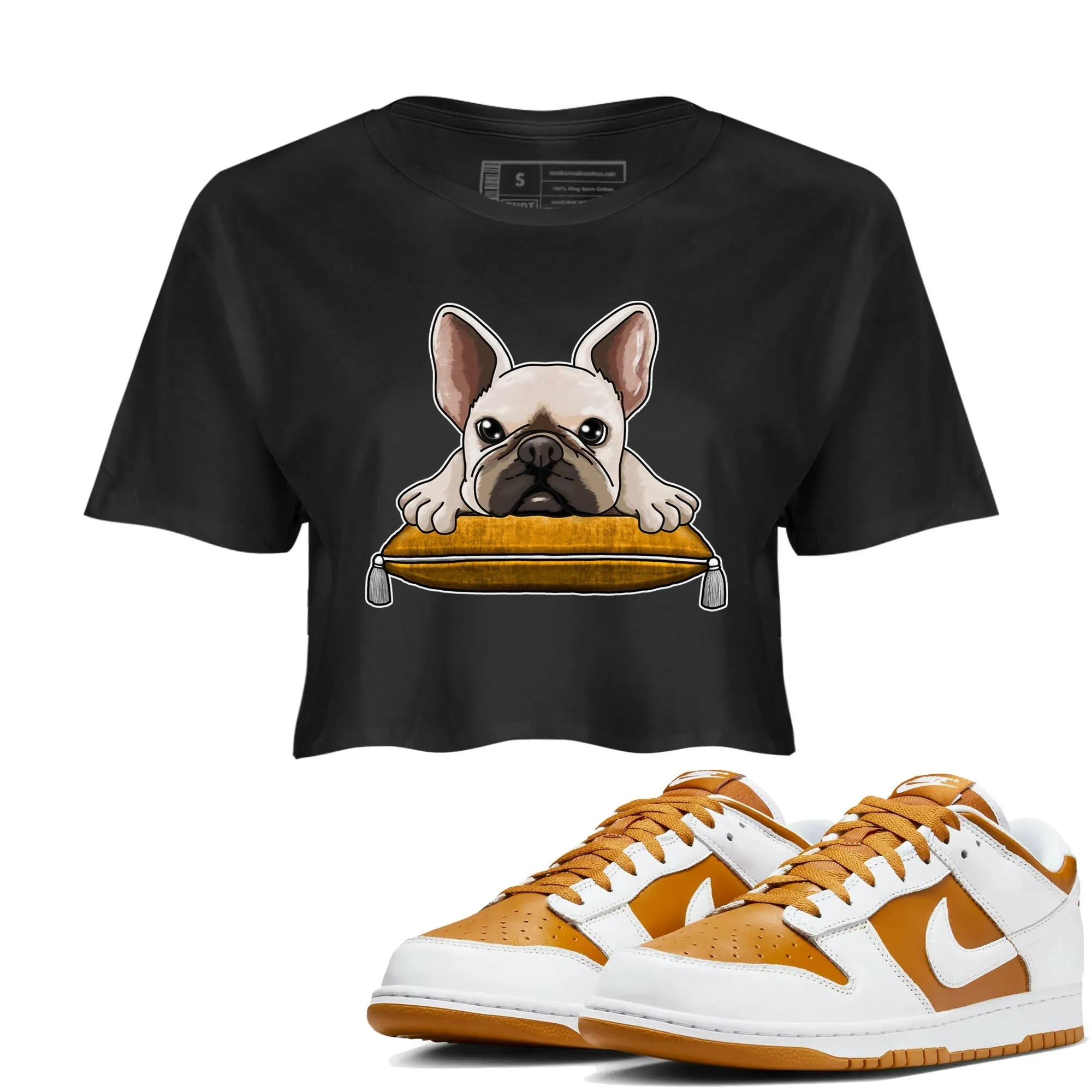 Bulldog Top - Tees Sneaker Dark Dunk Fast international shipping French Curry Crop SNRT Supportive policies