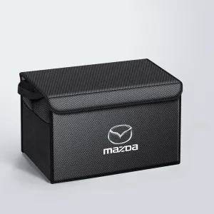 Car Trunk Organizer for Mazda 6 Sedan GL 2016-2018 Thickened Car Boot Tidy Storage Box Tailor-made Lidded Storage Bins for Home Car Outdoor Camping Travel,D