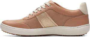 Clarks Unisex Nalle Fern Sneaker, Warm Beige, 0 US Women