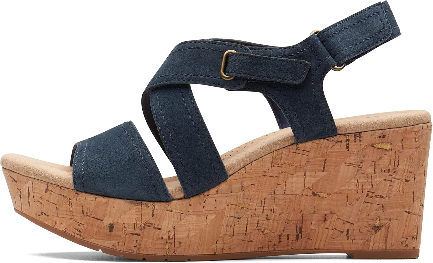 Clarks Women's Rose Way Wedge Sandal