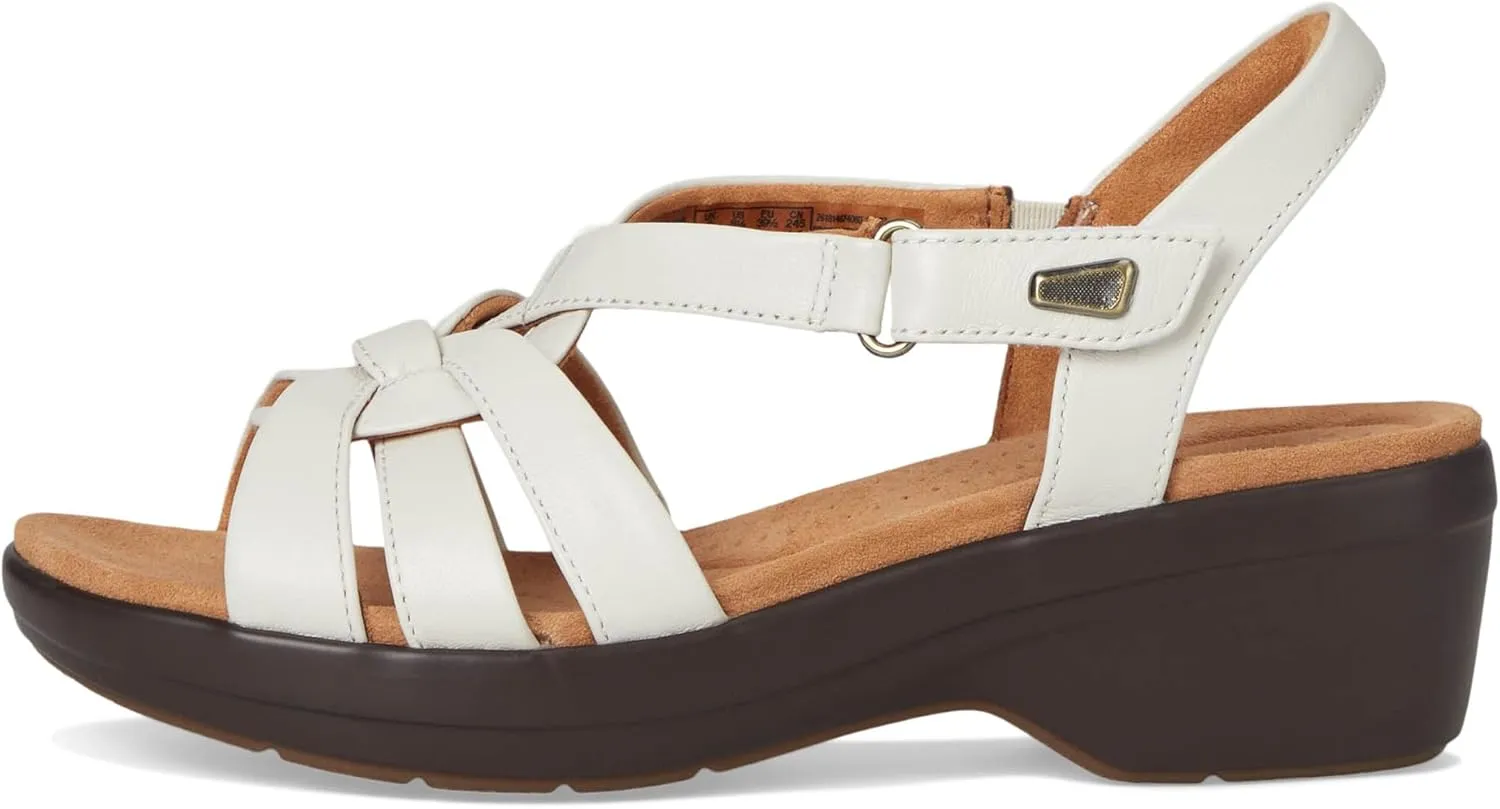 Clarks Women's Tuleah Cross Heeled Sandal