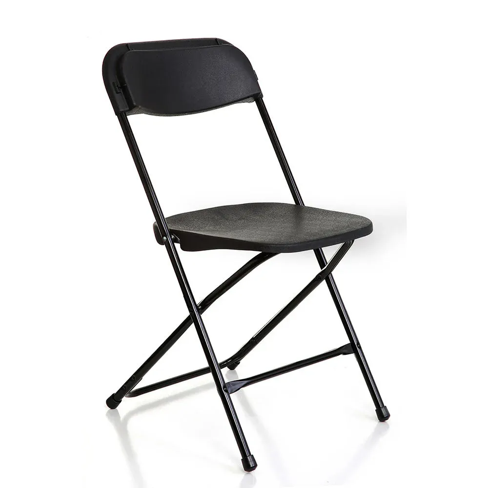 Classic Straight Back Plastic Folding Chair