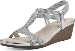 CLIFFS BY WHITE MOUNTAIN Women's Candelle Wedge Sandal