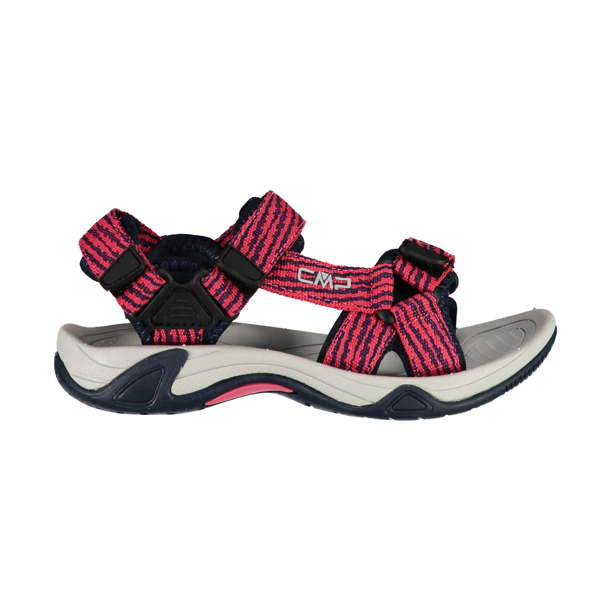 CMP Kids Hamal Vegan Friendly Hiking Sandals (Fragola/Antracite)(Sizes EU28-37)