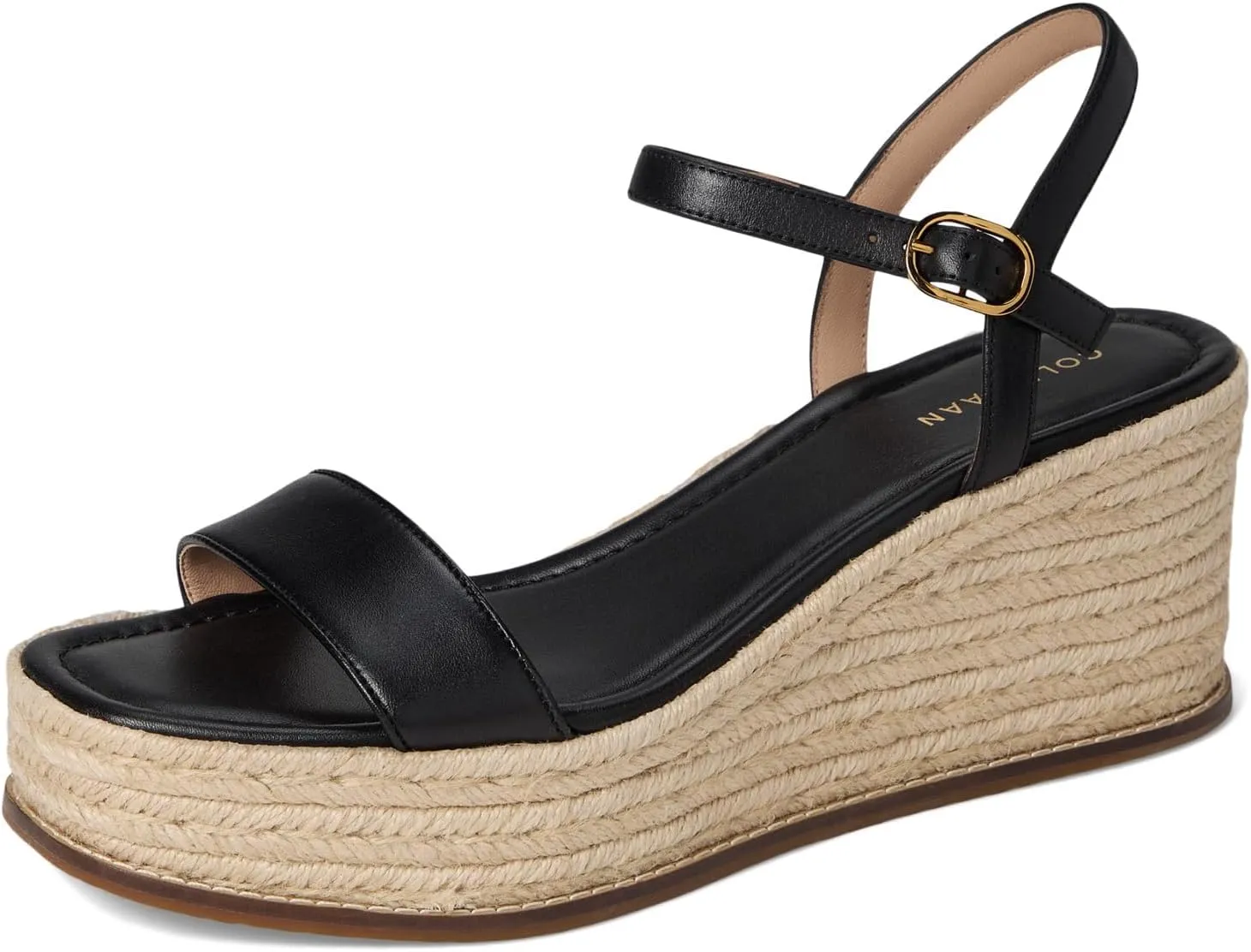 Cole Haan Women's Cloudfeel Keeton Espadrille Flatforms Heeled Sandal