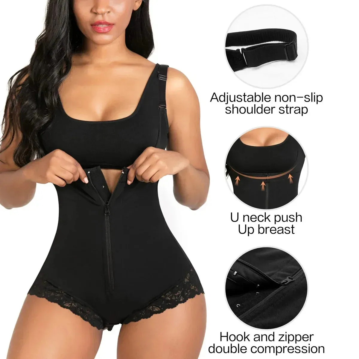 Colombian Shapewear Girdle for Women – Waist Trainer for Flat Stomach