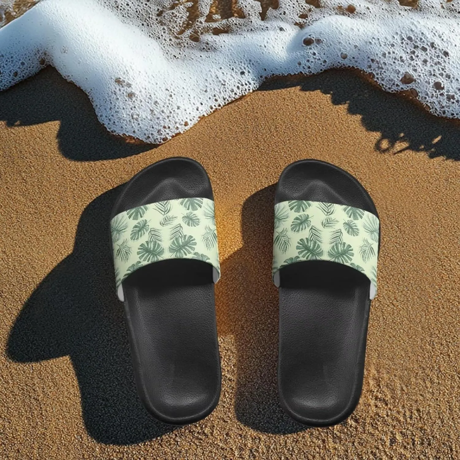 Coloranimal Slippers for Women Slide Sandals Summer Beach Sandals Non Slip Womens Slippers Shower Shoes Comfortable Beach Shoes for Summer