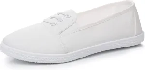 Cull4U Women's Chop-Chop Canvas Slip-On Sneaker