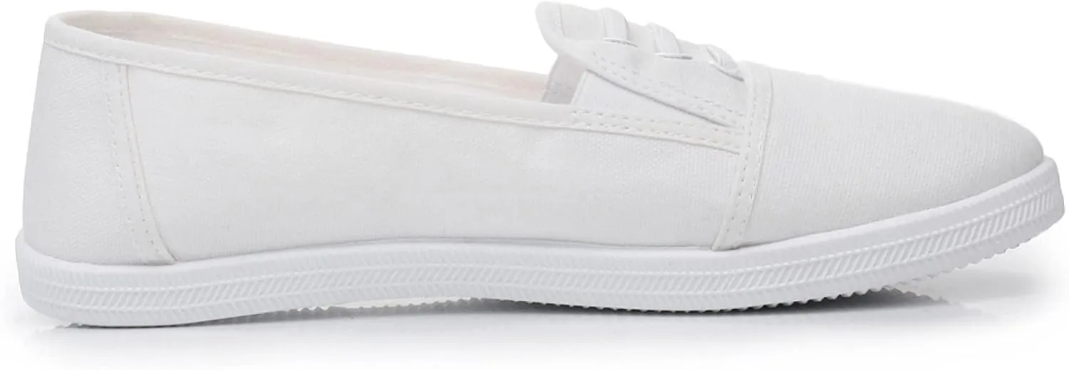 Cull4U Women's Chop-Chop Canvas Slip-On Sneaker