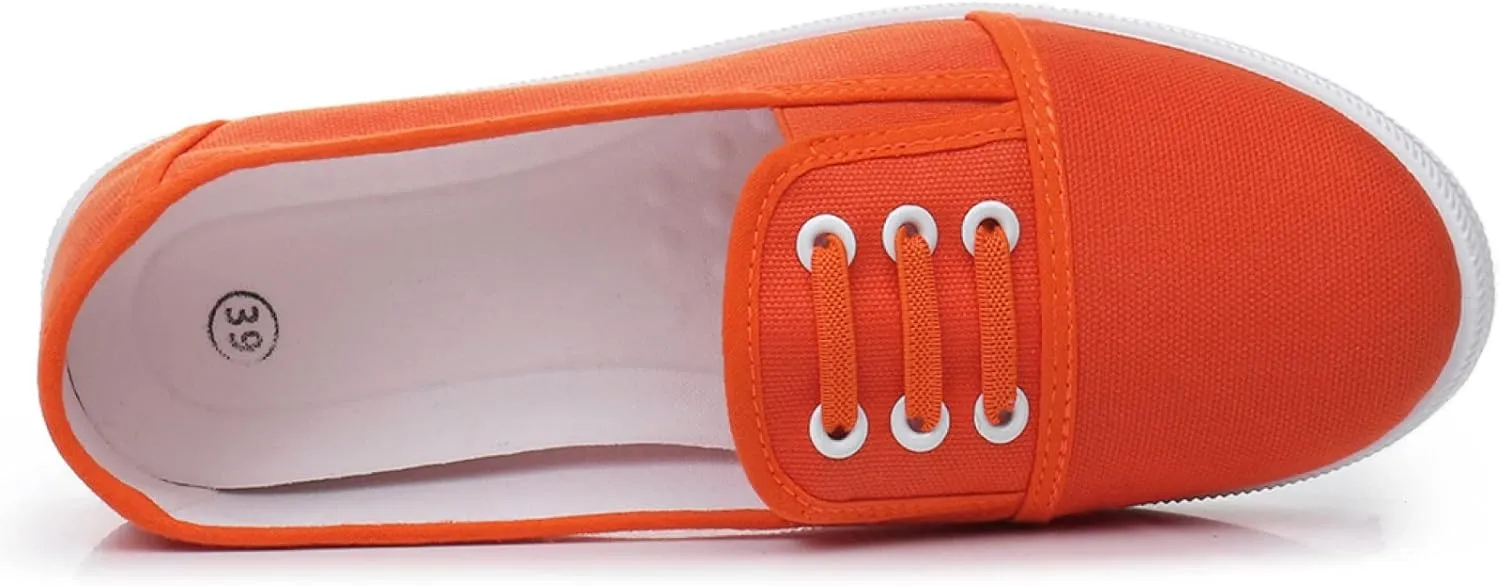 Cull4U Women's Chop-Chop Canvas Slip-On Sneaker