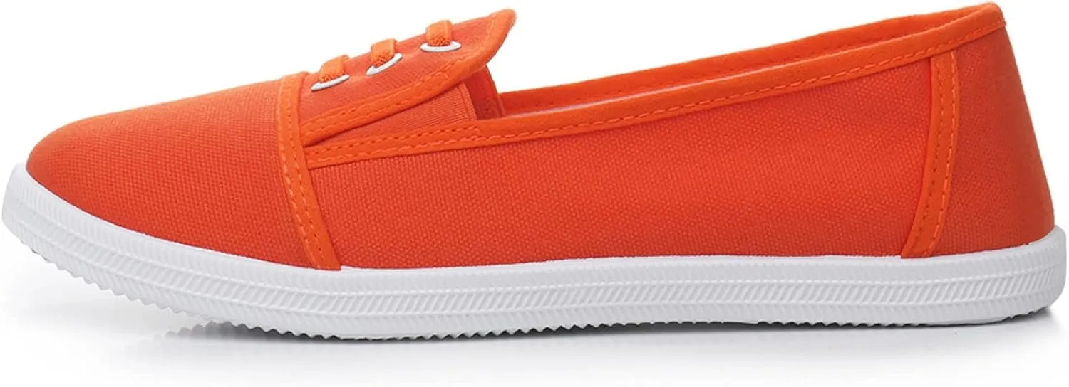 Cull4U Women's Chop-Chop Canvas Slip-On Sneaker