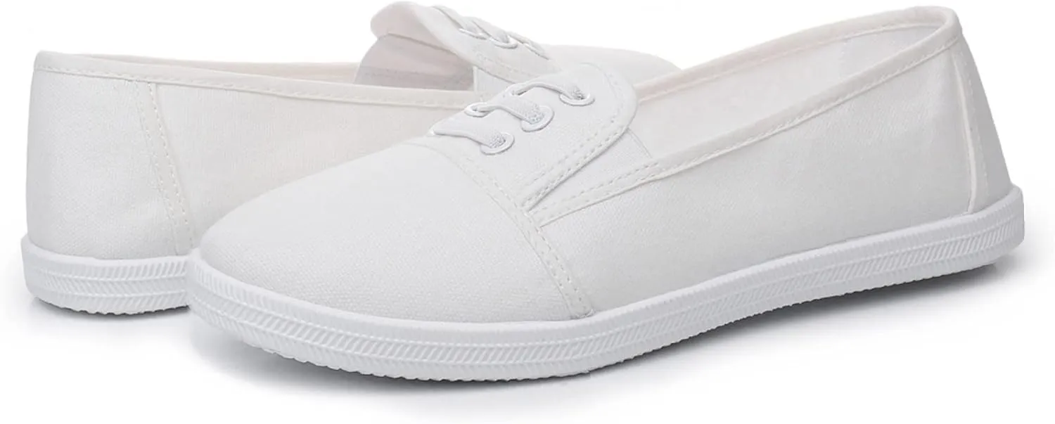 Cull4U Women's Chop-Chop Canvas Slip-On Sneaker