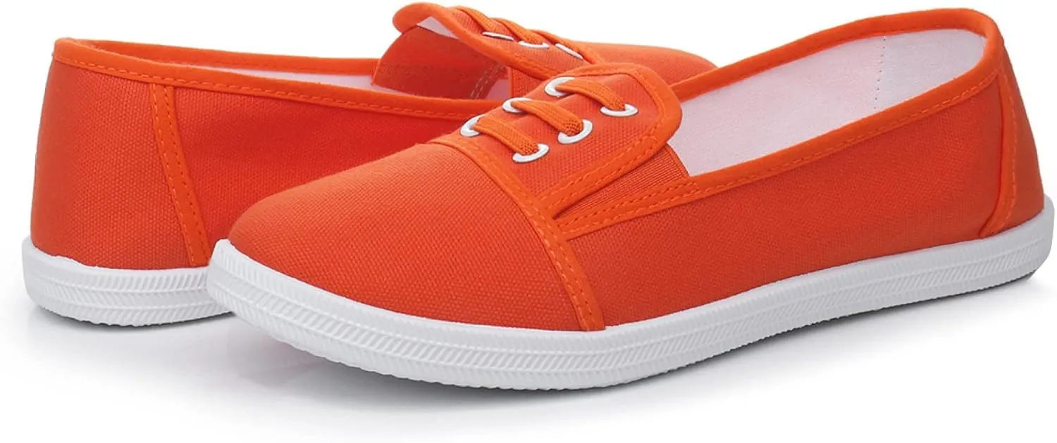 Cull4U Women's Chop-Chop Canvas Slip-On Sneaker