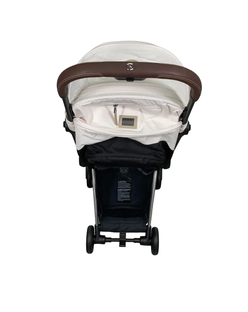 Cybex Coya Stroller, 2023, Chrome, Off White